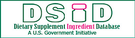Dietary Supplement Ingredient Database - A U.S. Government Initiative