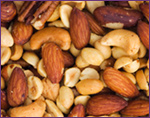 mixed nuts containing magnesium